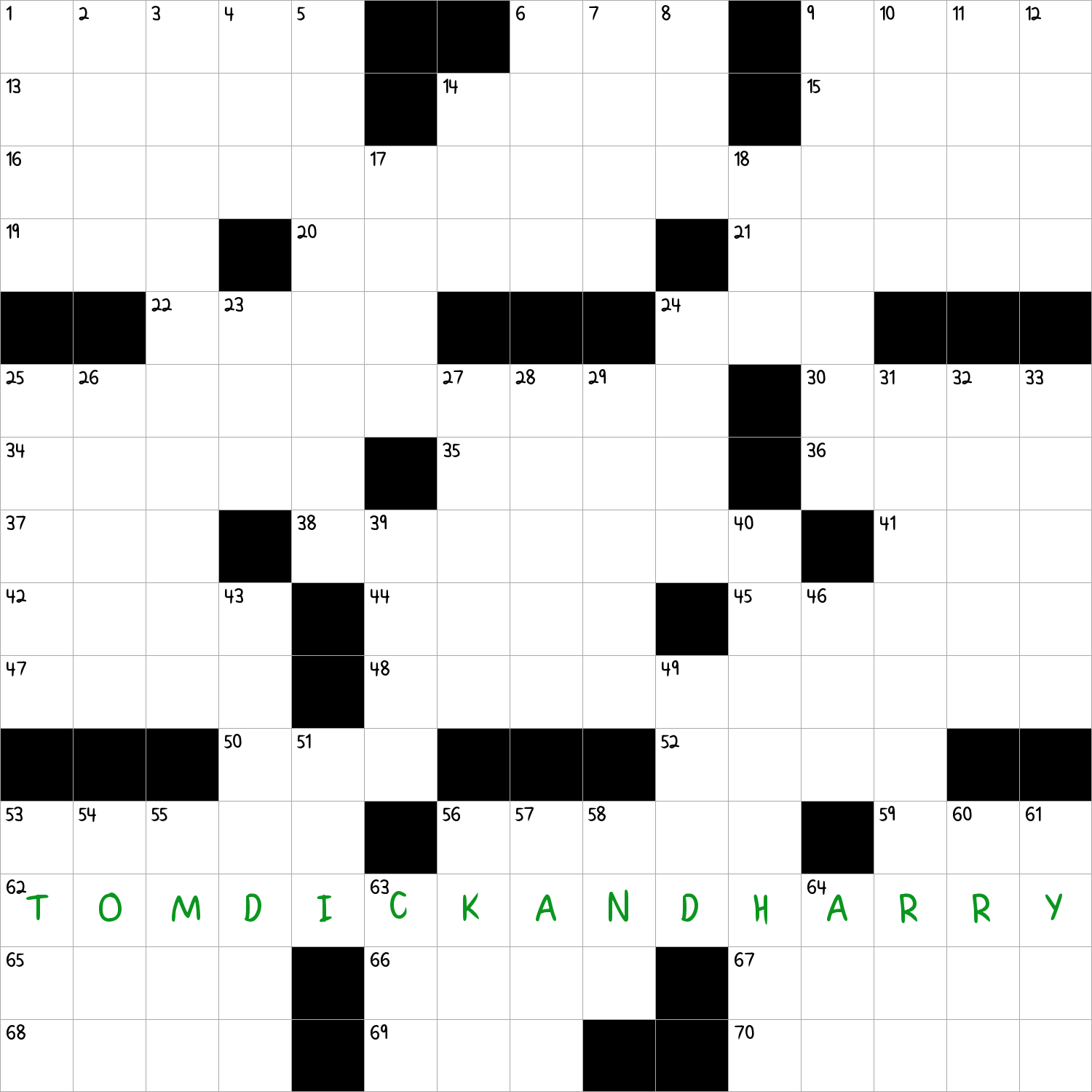 Trio Of Average Guys As Seen At The Ends Of 16 25 And 48 Across NYT Crossword Clue November 11 2024
