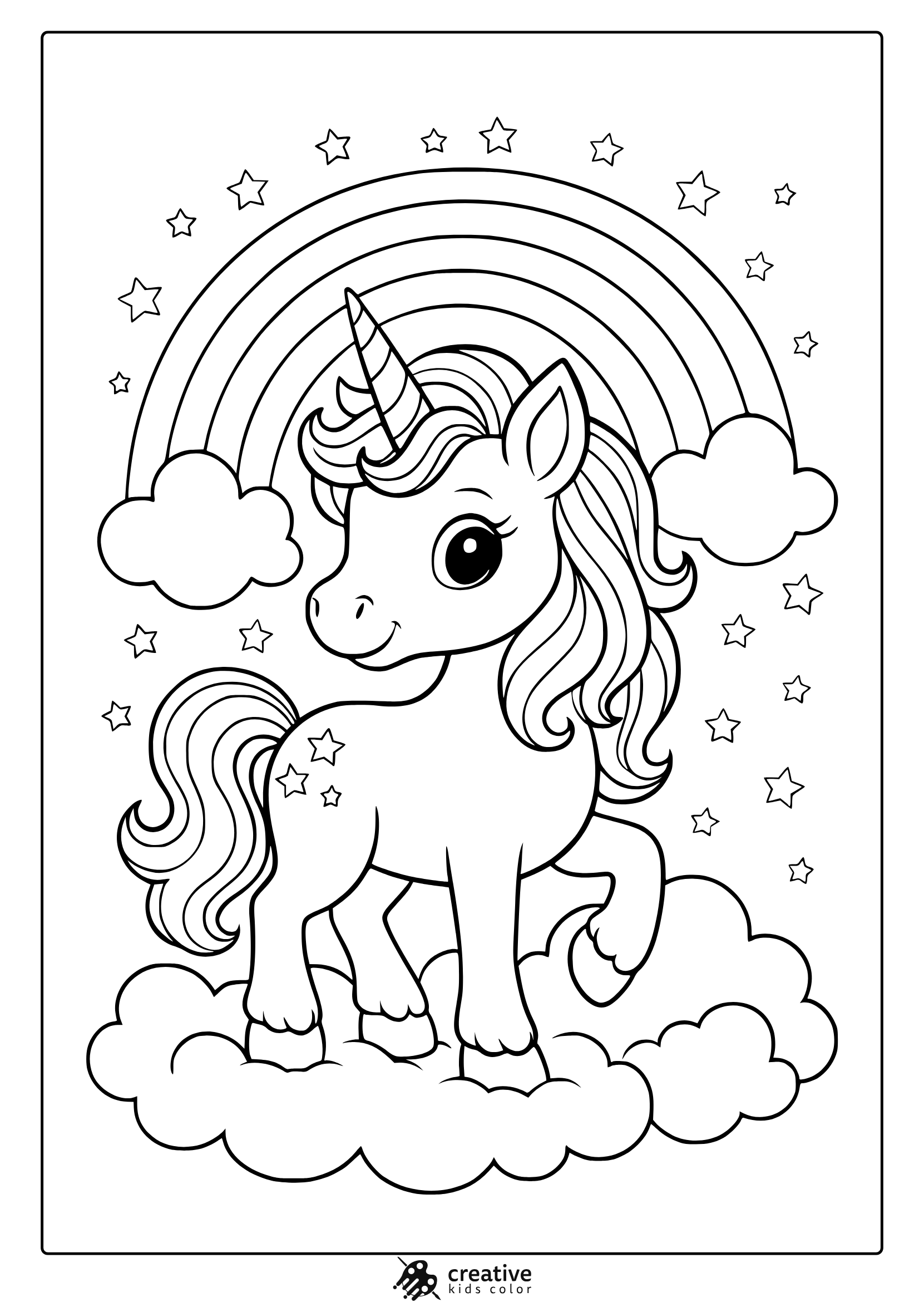 Unicorn Coloring Pages 55 Easy And Free Printable PDF Unicorn Coloring Pages 55 Easy And Free Printable PDF