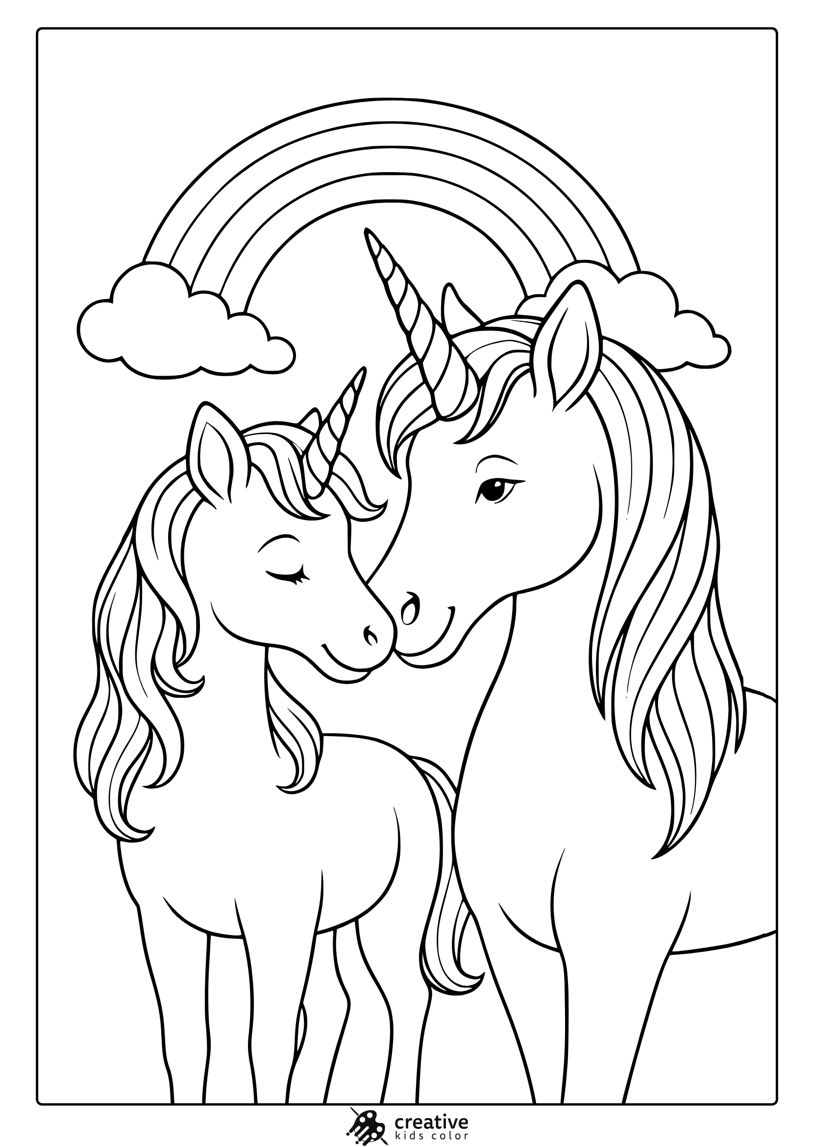Unicorn Coloring Pages 55 Easy And Free Printable PDF Unicorn Coloring Pages 55 Easy And Free Printable PDF