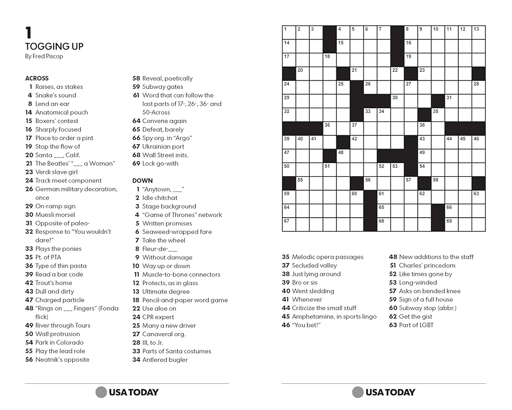 USA TODAY Crossword Super Challenge 200 Puzzles USA Today Puzzles Volume 25 USA TODAY 9781524851132 Amazon Books USA TODAY Crossword Super Challenge 200 Puzzles USA Today Puzzles Volume 25 USA TODAY 9781524851132 Amazon Books