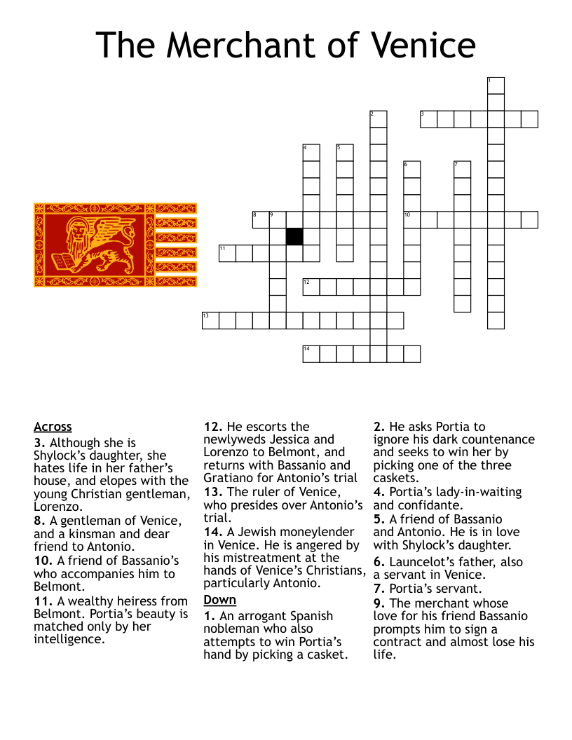Velez Compel 4th Grade Class Crossword WordMint