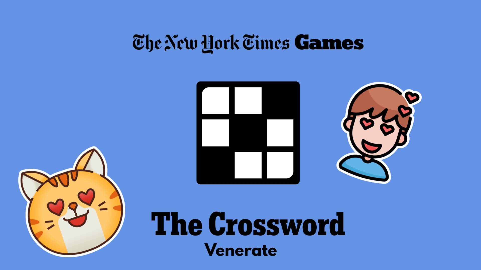idolize crossword clue