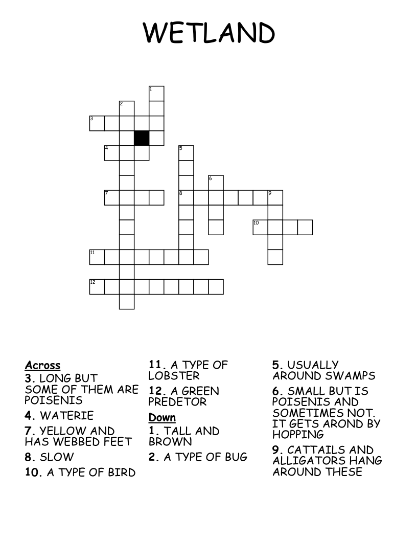 hang around crossword