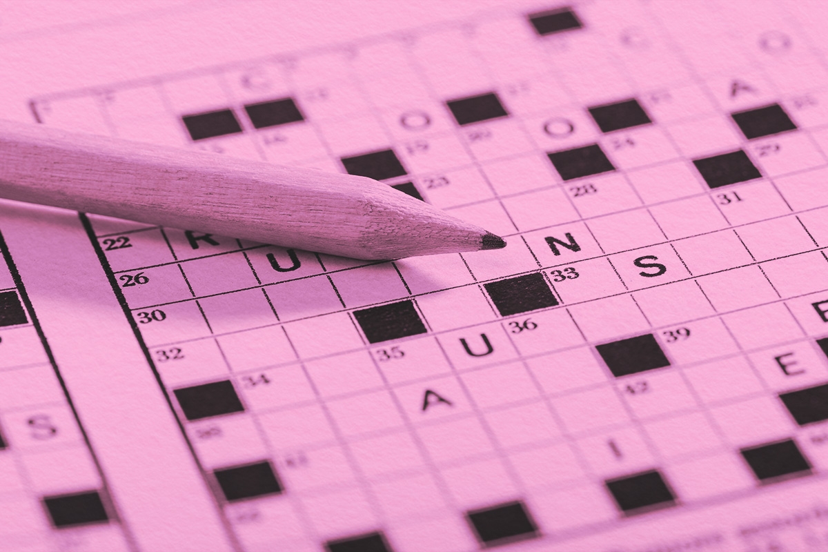 glorified crossword clue