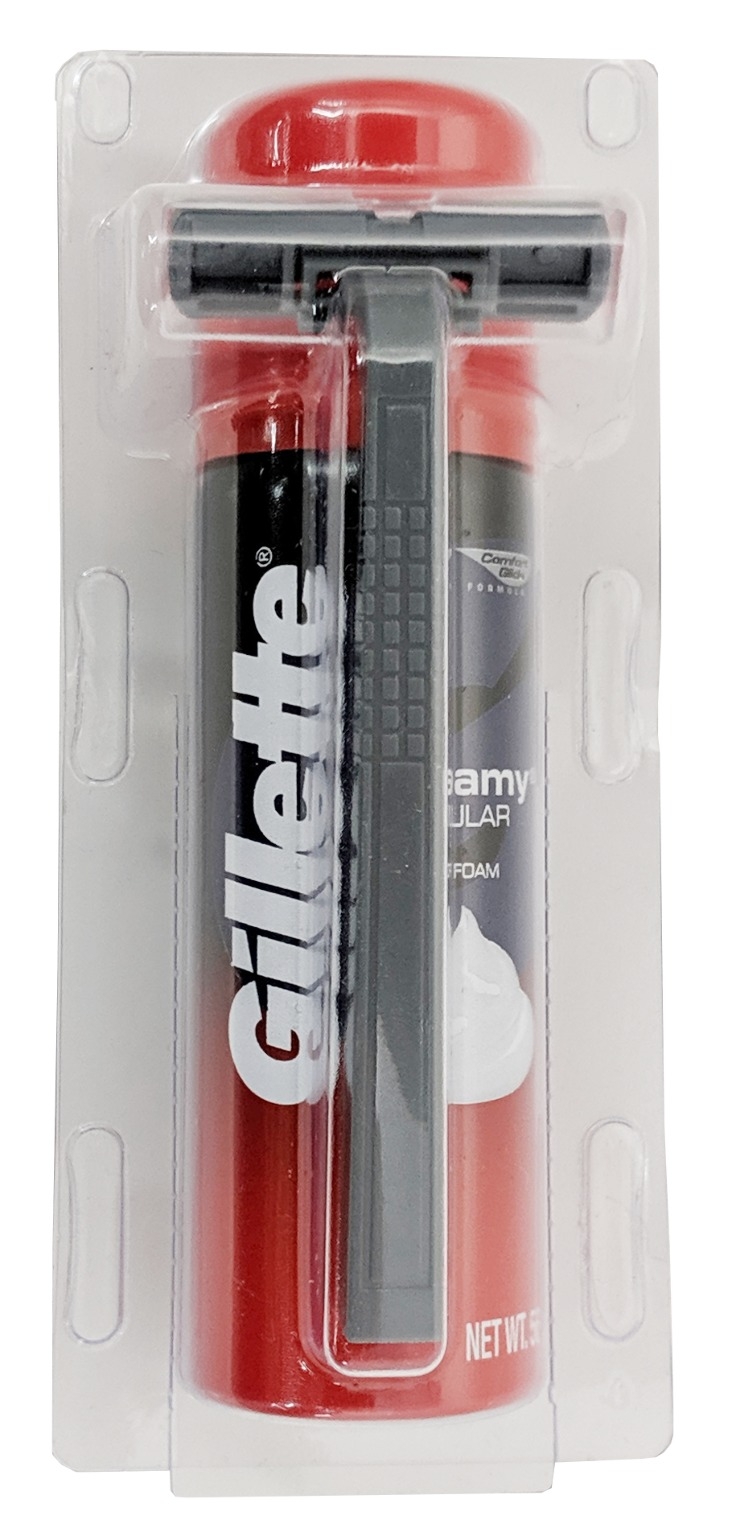 gillette razor crossword