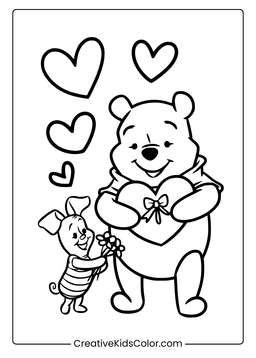 Winnie The Pooh Coloring Pages 25 Free Printable PDF  Winnie The Pooh Coloring Pages 25 Free Printable PDF