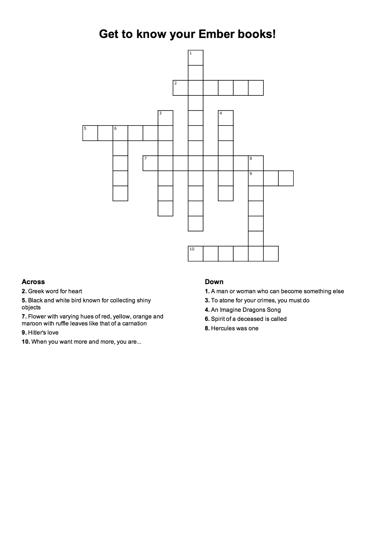 go downhill fast crossword clue