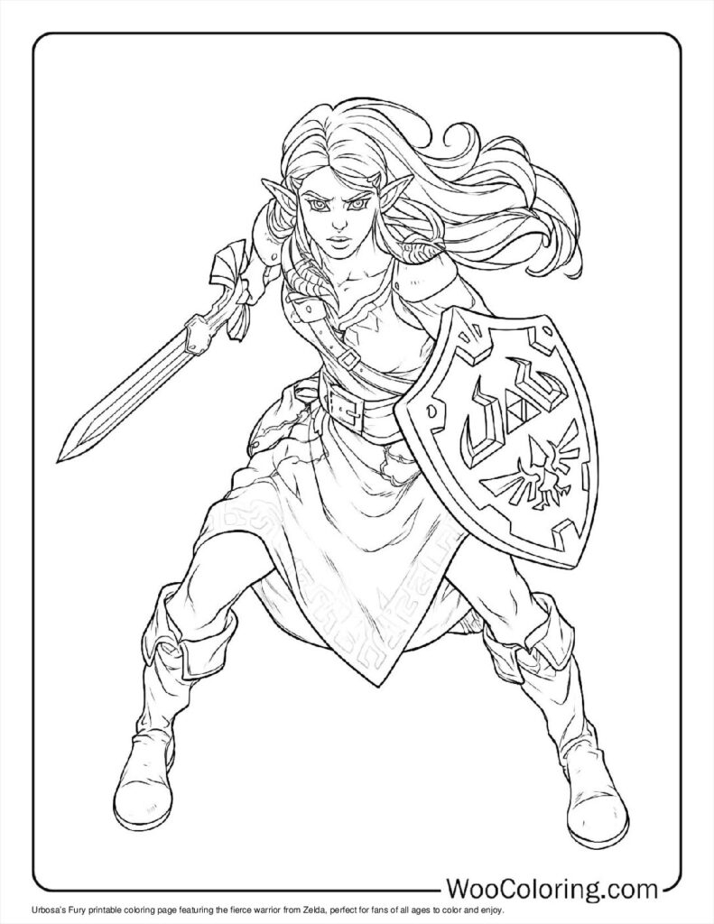 100 Zelda Coloring Pages Free PDF To Print Woo Coloring 100 Zelda Coloring Pages Free PDF To Print Woo Coloring