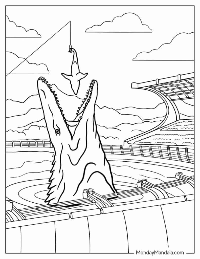 jurassic world coloring pages jurassic world coloring pages