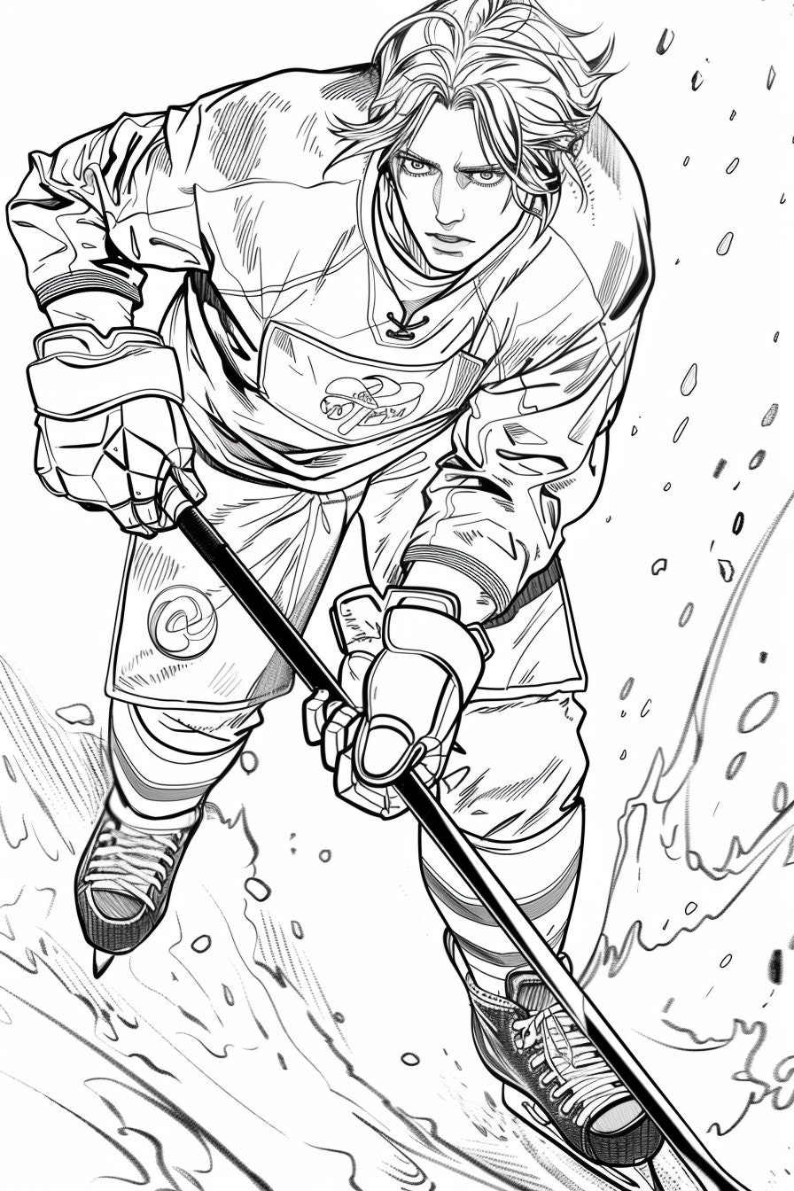 hockey coloring pages hockey coloring pages