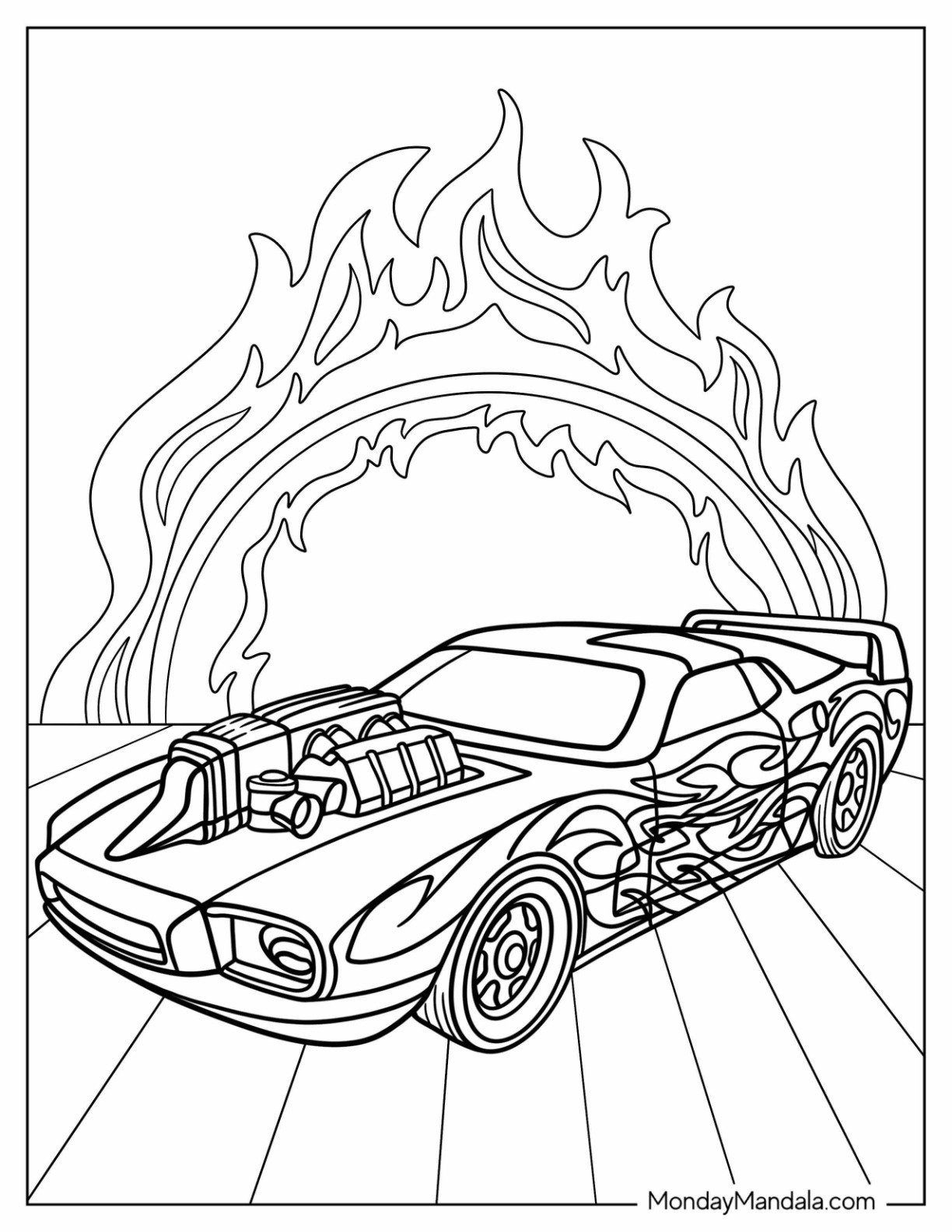 26 Hot Wheels Coloring Pages Free PDF Printables  26 Hot Wheels Coloring Pages Free PDF Printables