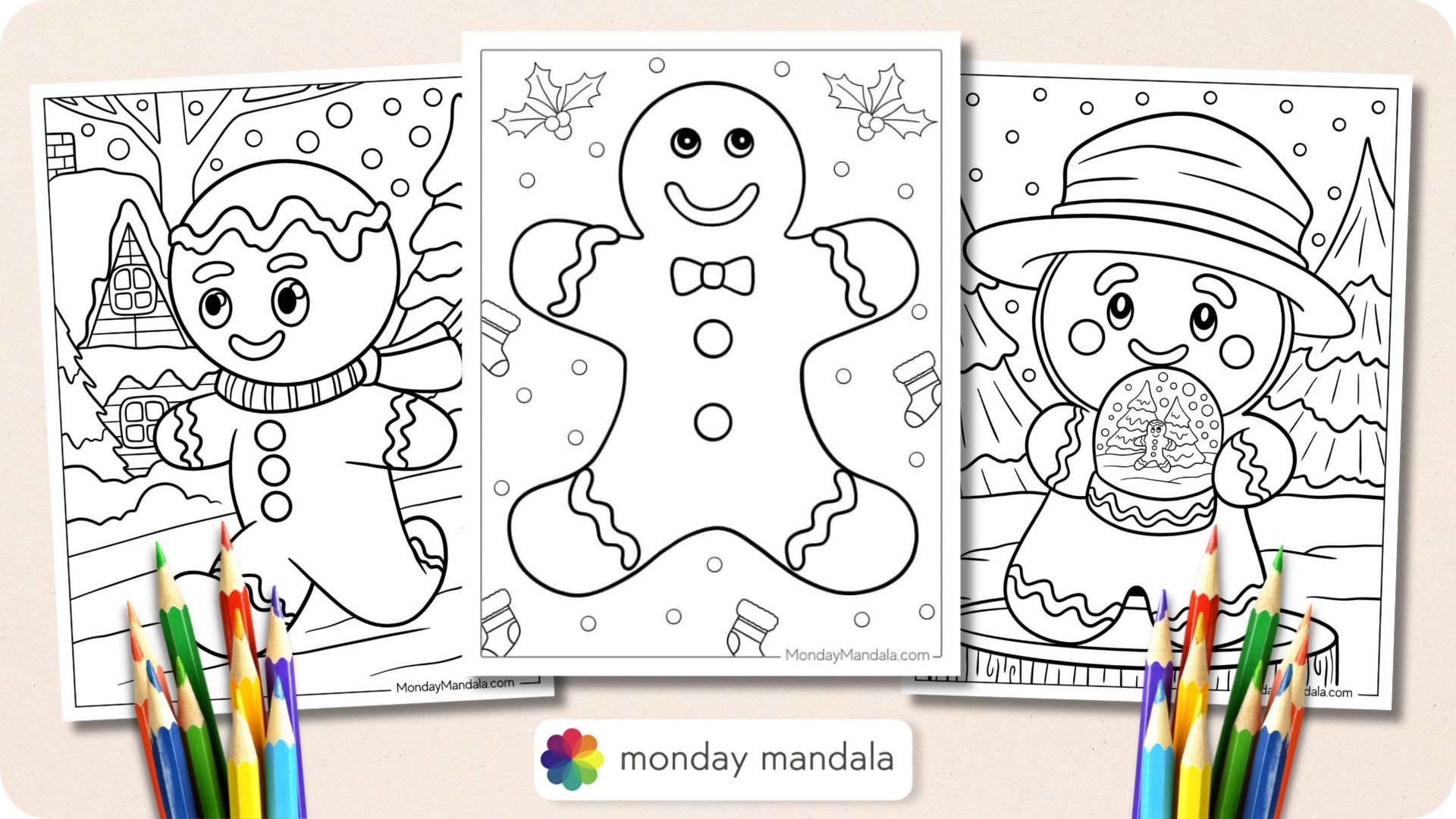 45 Gingerbread Man Coloring Pages Free PDF Printables  45 Gingerbread Man Coloring Pages Free PDF Printables