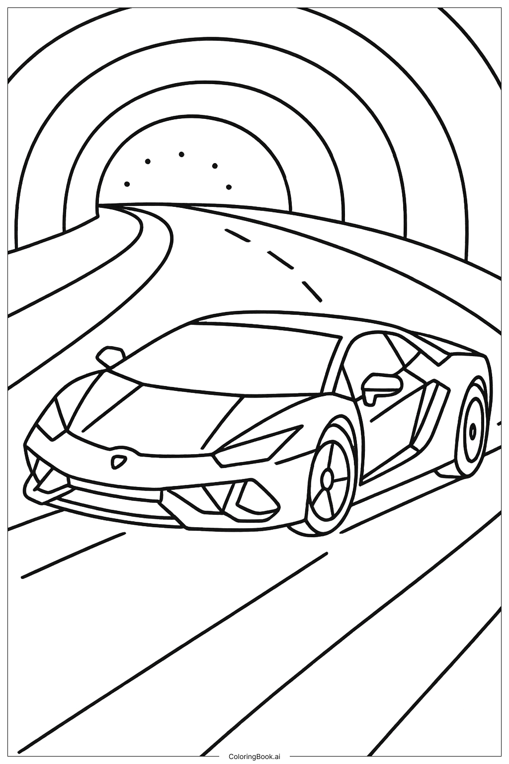 lamborghini coloring page lamborghini coloring page