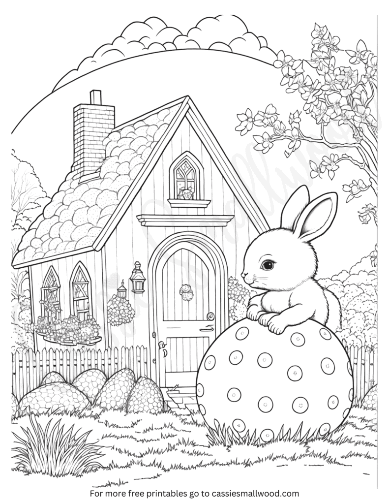 free printable easter coloring pages