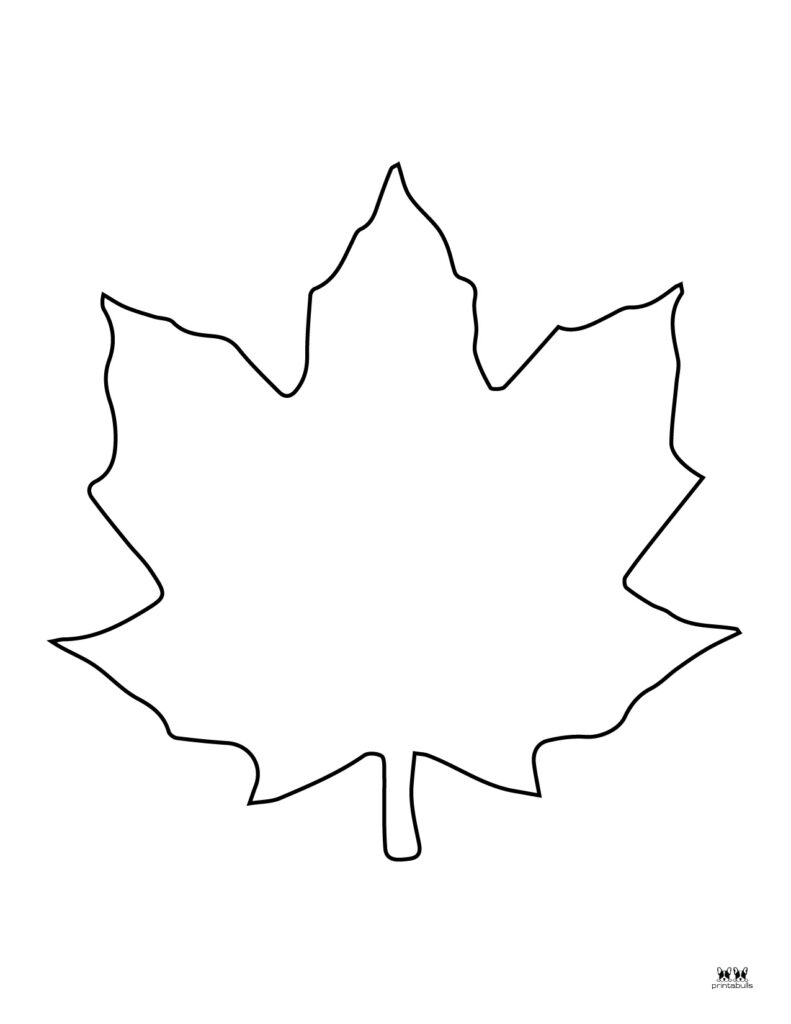leaf coloring page leaf coloring page